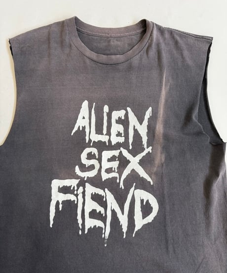 【USED】  ALIEN SEX FIEND Cutoff Tank Top /250510-001