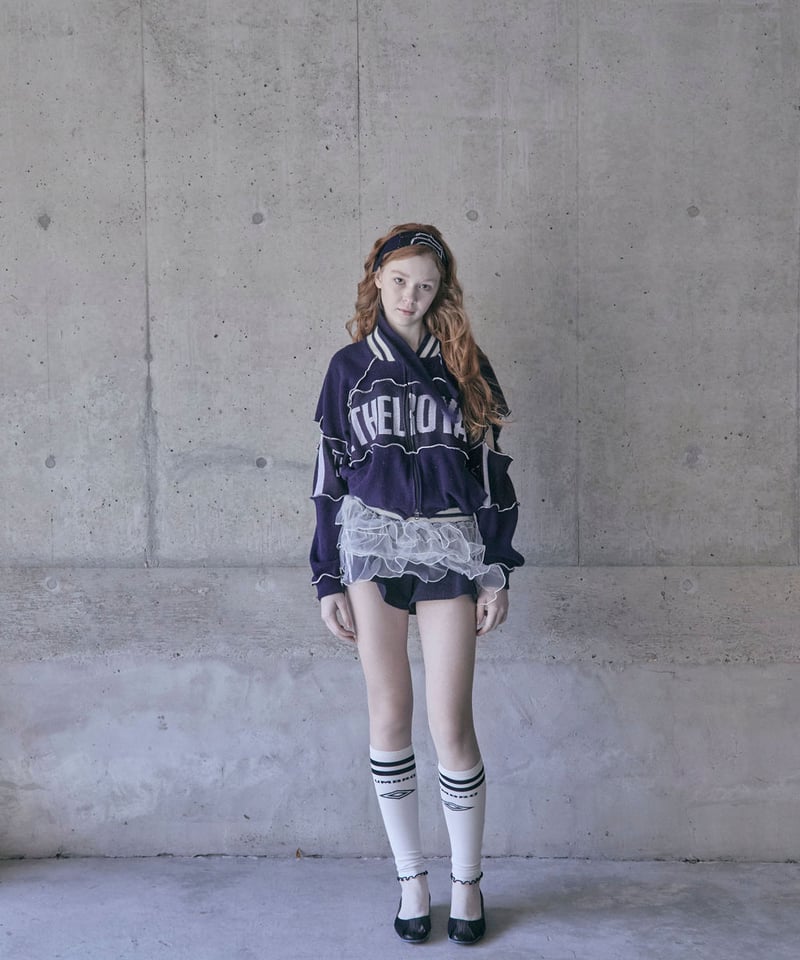 NEW】Chinatsu Aoyama × UMBRO Leg Warmer Off Whi