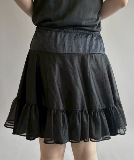 【USED】 Sheer Mini Skirt /260622-006