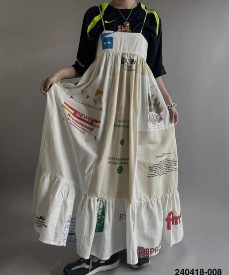 【RE;CIRCLE】RE Eco-Friendly Bag Camisole Long One-piece / 240418