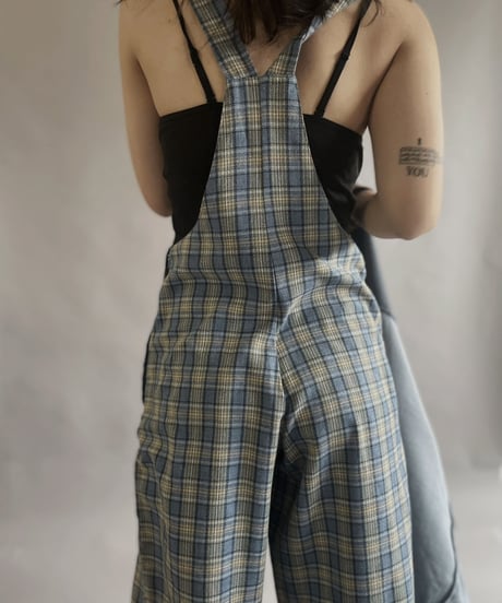 【USED】 P&S Checked Overall / 230318-016