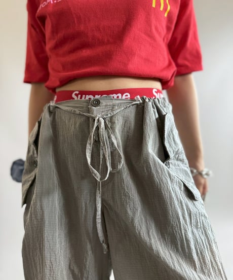 【USED】 Nylon100% Ripstop Pants /250802-020