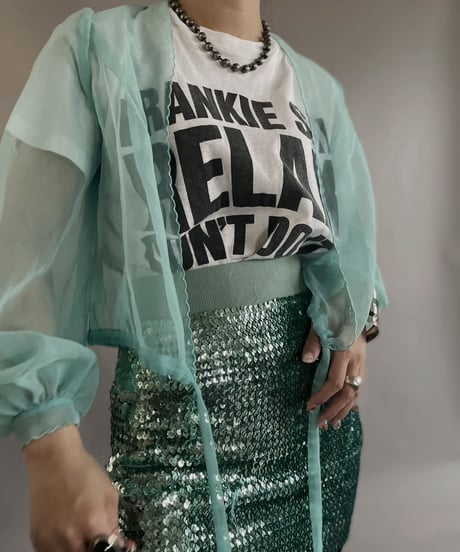 【USED】  L/S Sheer Top / 230430-006