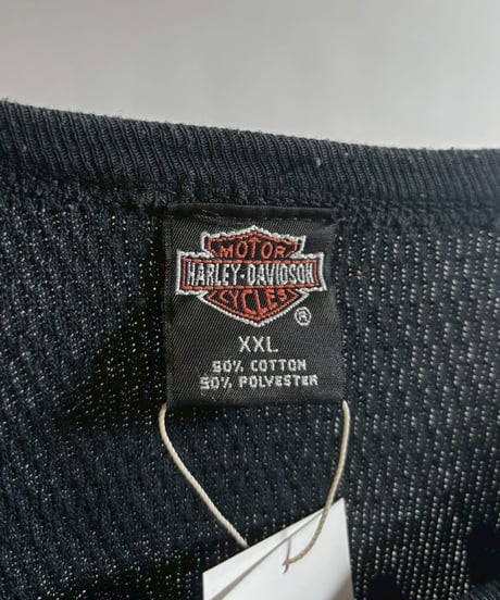 【USED】 HARLEY DAVIDSON Thermal L/S T-shirt / 251004-011