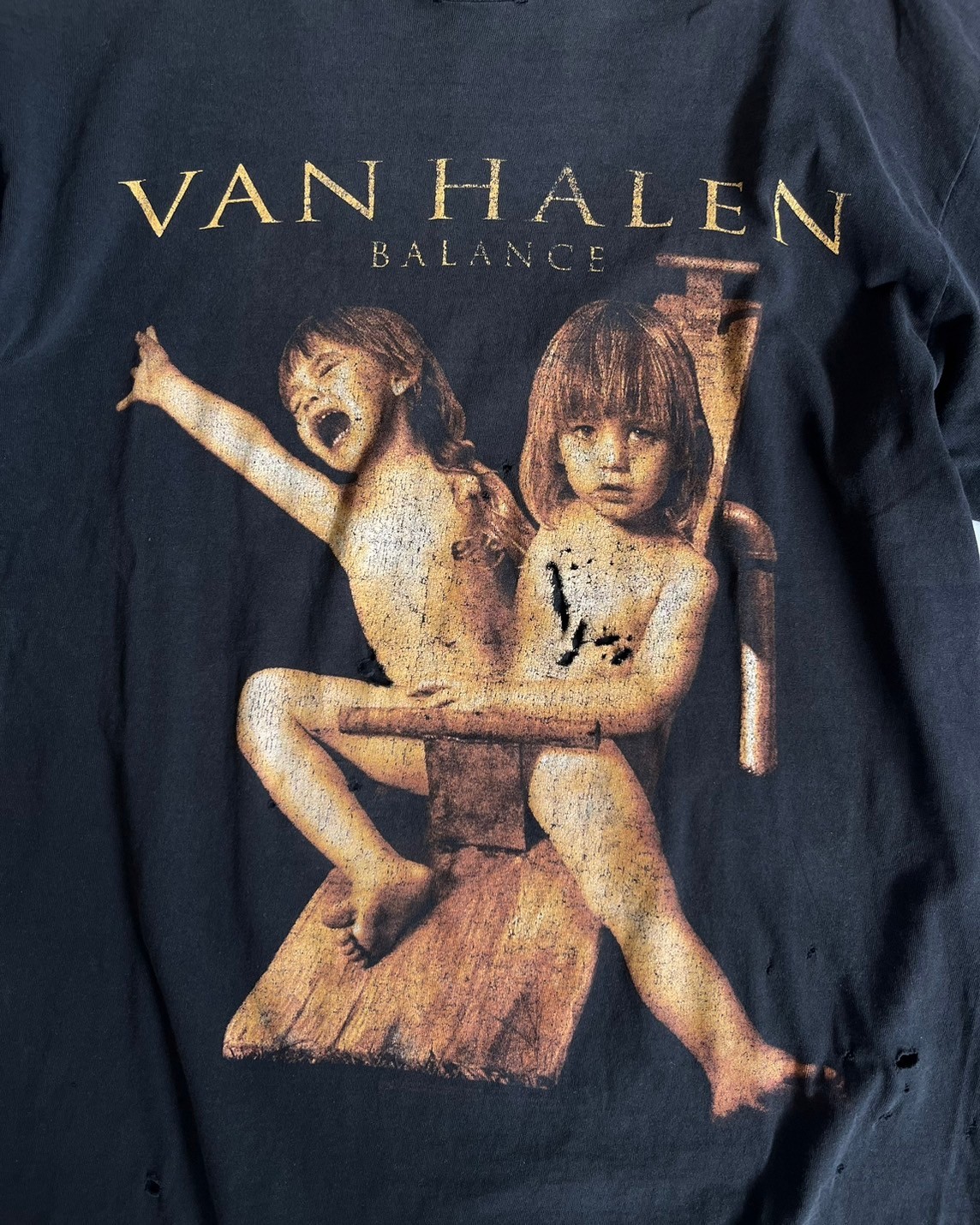 USED 】90's Van Halen Balance Tour T-Shirt /240 USED 】90's Van Halen Balance Tour T-Shirt /240