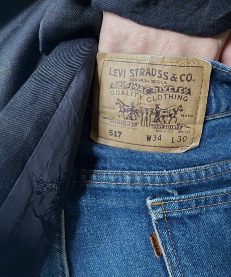 【USED】 Levi's Denim Pants 517 /210304-012