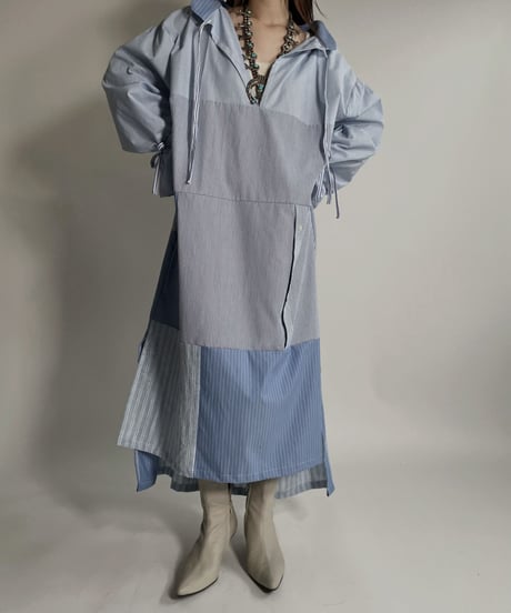 【RE;CIRCLE】 RE Stripe One-piece /220407-014