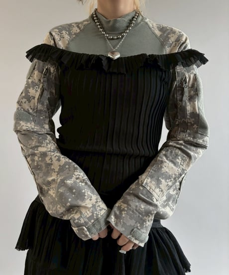 【USED】 Made In ITALY SAVE THE QUEEN Tiered Frill N/S One-Piece /251101-023