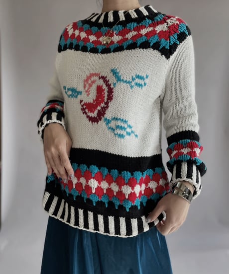 【USED】 Knit Sweater / 230114-016