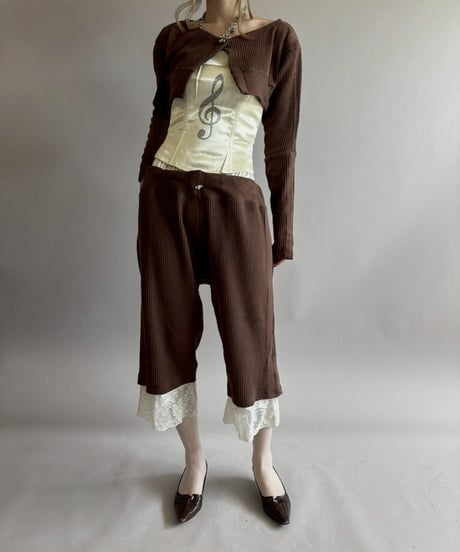 【RE;CIRCLE】 RE Thermal Cardigan / 260420-029