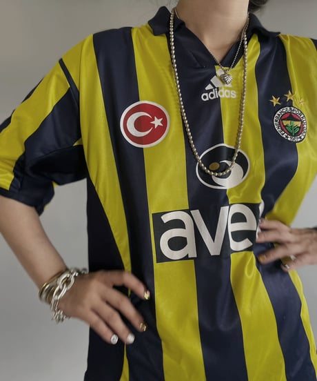 【USED】 adidas FENERBAHCE S/S Soccer T-Shirt / 230629-006