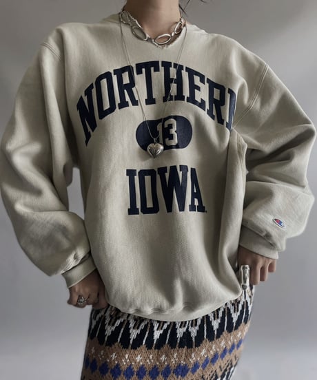 【USED】 90s Champion REVERSE WEAVE IOWA / 231028-009