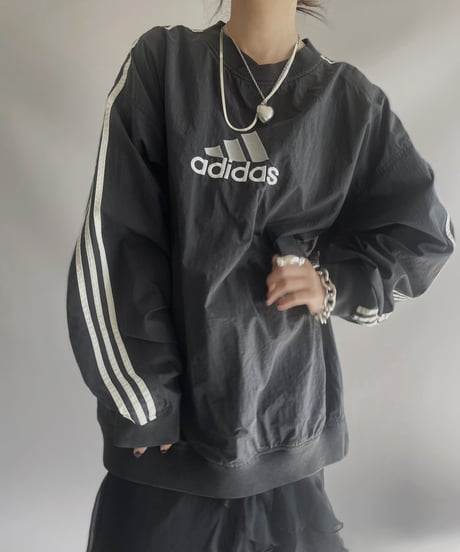 【USED】 adidas Nylon Pullover Top / 231125-021