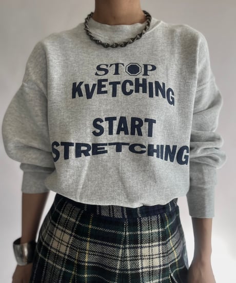 【USED】 Made in USA  Fruit of the Loom Stop...Start Sweat Top/241130-018