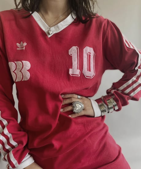 【USED】   adidas L/S Soccer T-shirt/ 2300513-022