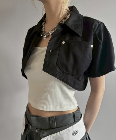 【Chinatsu Aoyama】 RE Makers Shirt Black / 260702-021