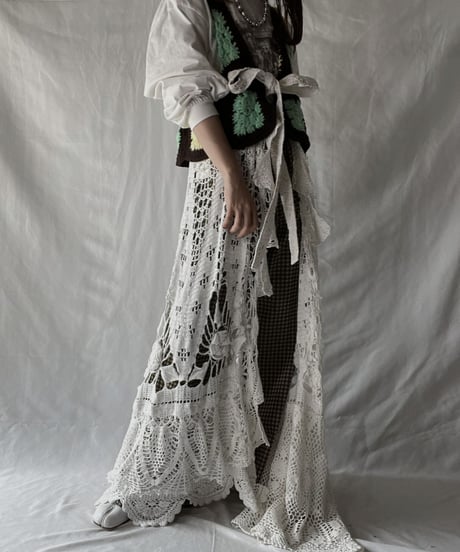 【RE;CIRCLE】 RE Granny × Crochet N/S Gown②/211014-016
