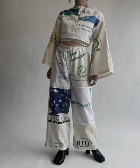 【RE;CIRCLE】 RE Eco-Friendly Bag Pants / 220804-008