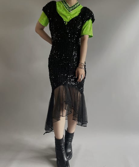 【USED】 Spangle One-Piece/ 230722-017