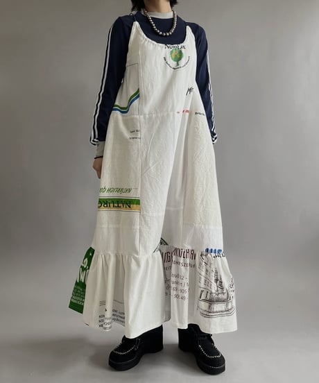 【RE;CIRCLE】RE Eco-Friendly Bag Code Camisole One-piece / 240314-004