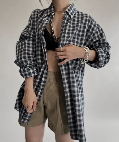 【USED】 Polo Ralph Lauren Checked Shirt / 220820-015