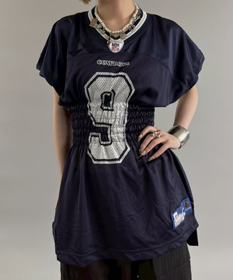 【RE;CIRCLE】 Shirring Football Shirt  /  250904-003