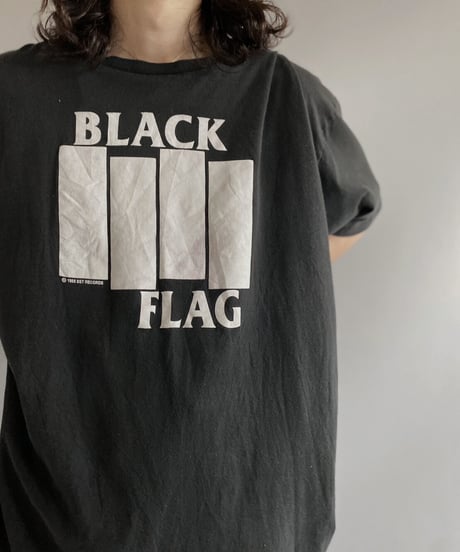 【USED】  Band T-shirt BLACK FLAG /230703-025