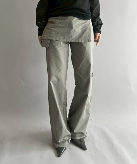【USED】  Cop.Copine Layered Design Pants / 251014-033