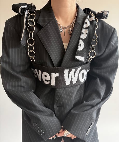 【RE;CIRCLE】 RE Mellow Soccer Muffler Harness  /  250327-002