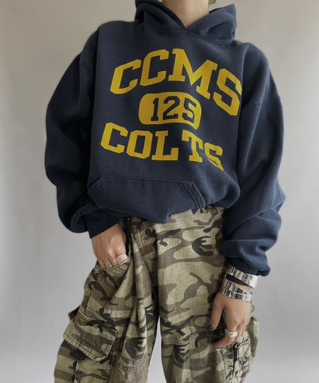 【USED】  'CCMS Colts' Hoodie / 220917-011