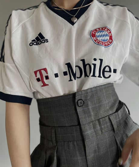 【USED】 adidas FC BAYERN S/S Soccer T-Shirt / 230629-004