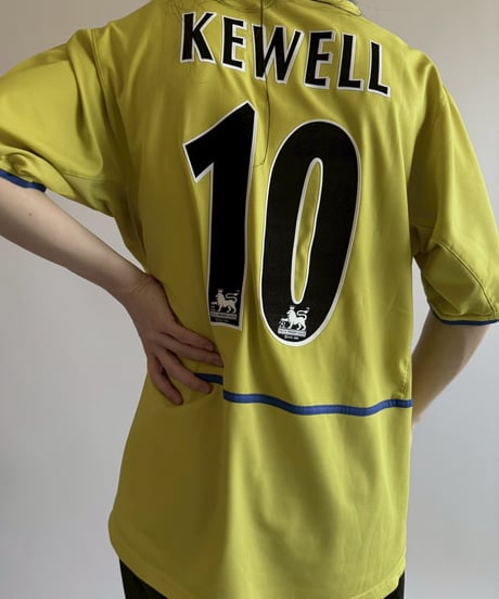 【USED】 Nike 02~03's Leeds United KEWELL Soccer Shirt/ 250607-038