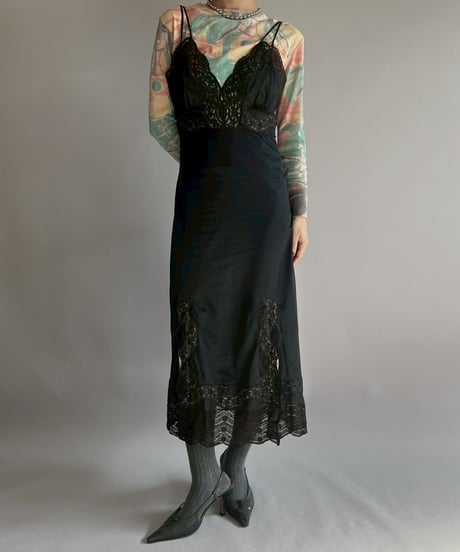 【USED】 Lace Camisole One-Piece /251122-017