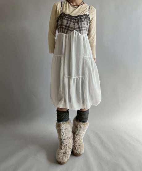 【USED】 Cop.Copine Design Camisole Top /251014-024