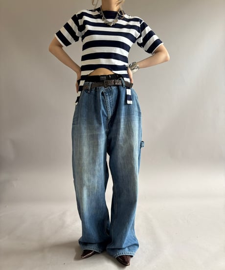 【RE;CIRCLE】 RE Mulch Boarder T-shirt Leotard / 260430-001