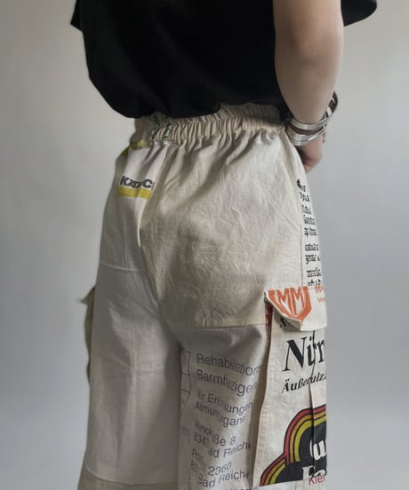 【RE;CIRCLE】 RE Eco-Friendly Bag Pants / 220707-006