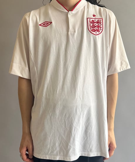 【USED 】UMBRO ENGLAND Soccer Shirt /240603-051
