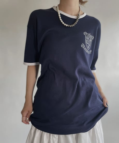 【USED】 Oxford University T-shirt / 220723-009
