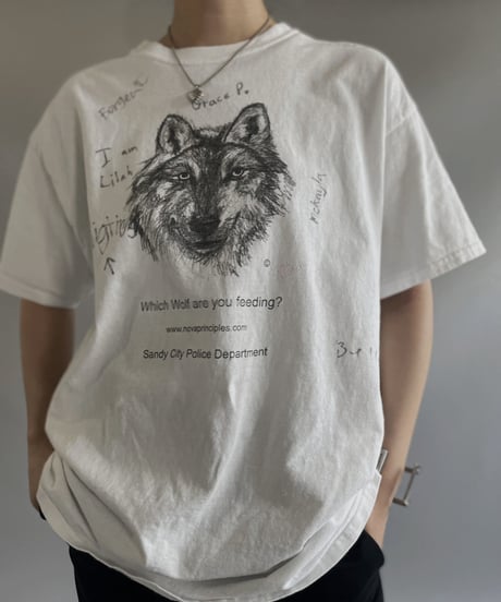 【USED】   S/S Wolf T-Shirt / 230729-011