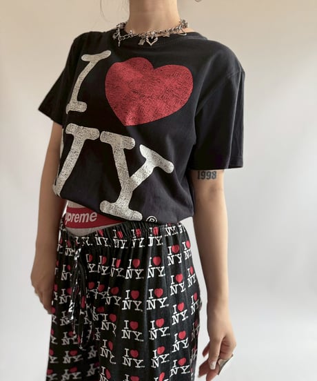 【USED】 Fruit of the Loom I ♡ NY   T-Shirt / 250719-027