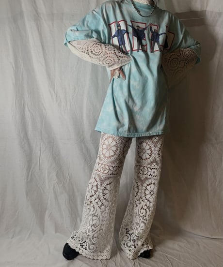 【RE;CIRCLE】 RE Lace Pants①/ 210714-001