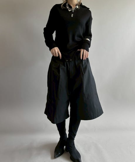 【RE;CIRCLE】 RE Rib Knit Leotard Top / 260416-017