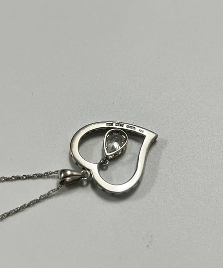 【USED】 Silver925 Heart Necklace /241026-040