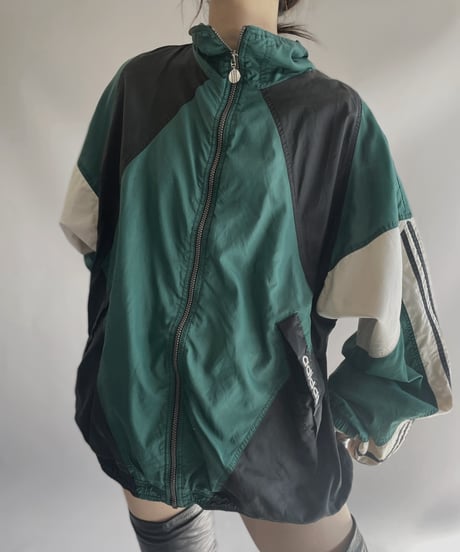 【USED】 adidas Nylon Jacket  / 231125-030