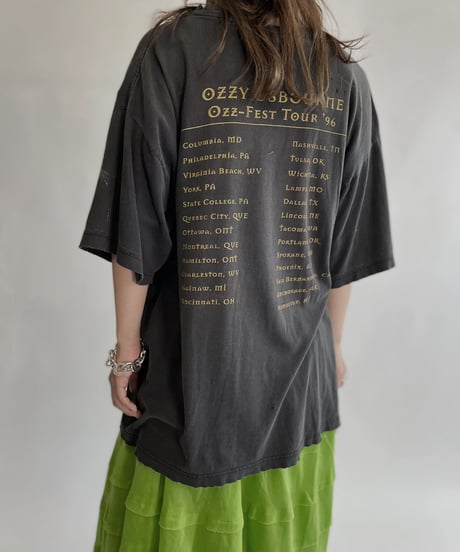 【USED】 Ozzy Osbourne '96 T Shirt / 220813-025