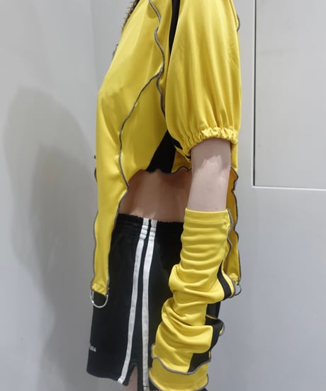 【RE;CIRCLE】 RE Mellow S/S Game Shirt Top + Arm / 250529-014