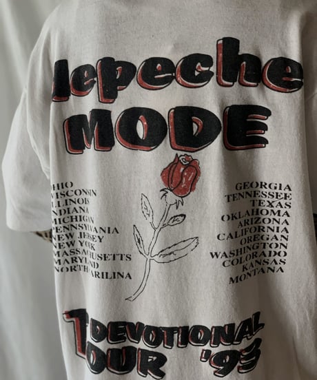 【USED】 S/S T-shirt depecHe MODE/210526-029