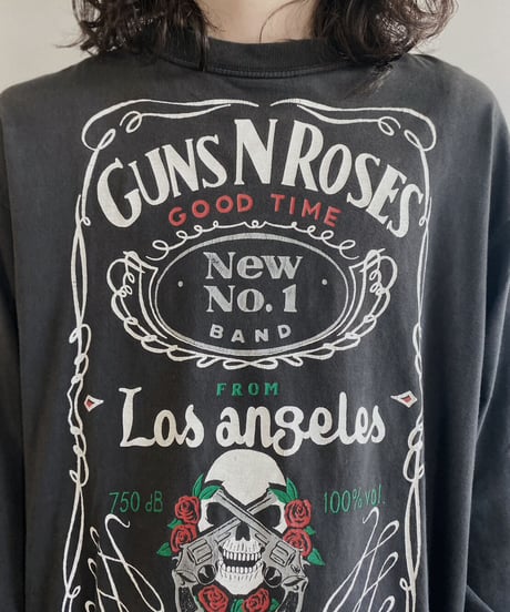 【USED】  Band T-shirt GUNS・N'・ROSES 1991s /230703-015