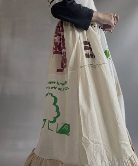 【RE;CIRCLE】RE Eco-Friendly Bag Camisole Long One-piece / 230727-009