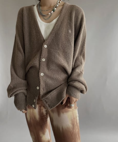 【USED】  Christian Dior Acrylic Knit Cardigan / 221008-017